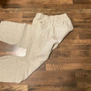 Caribbean 100% Linen Beach Pants 38 X 32